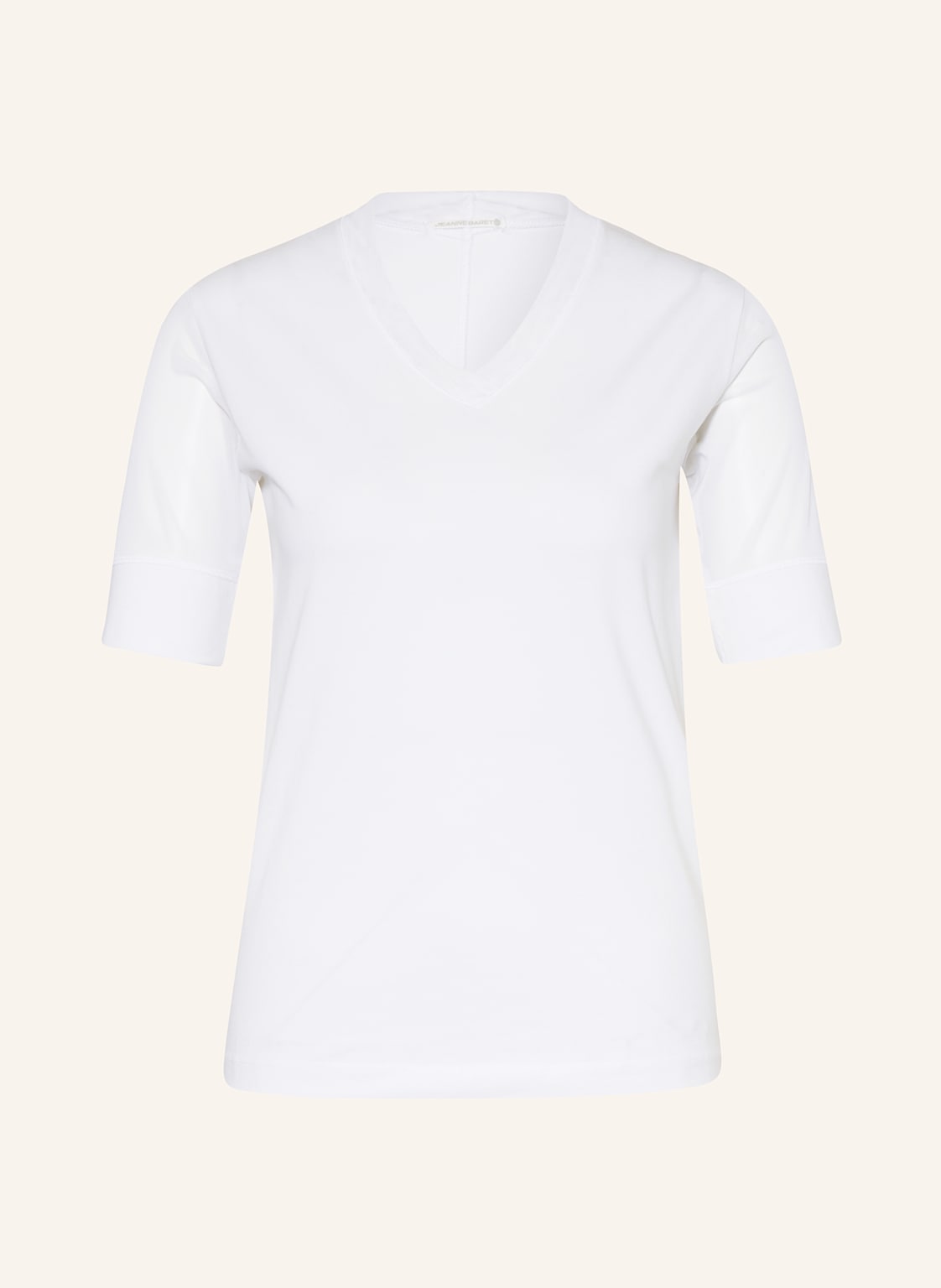 Jeanne Baret T-Shirt Polynesia weiss von JEANNE BARET