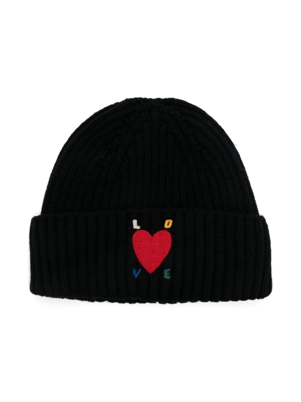 JELLYMALLOW Love beanie - Black von JELLYMALLOW