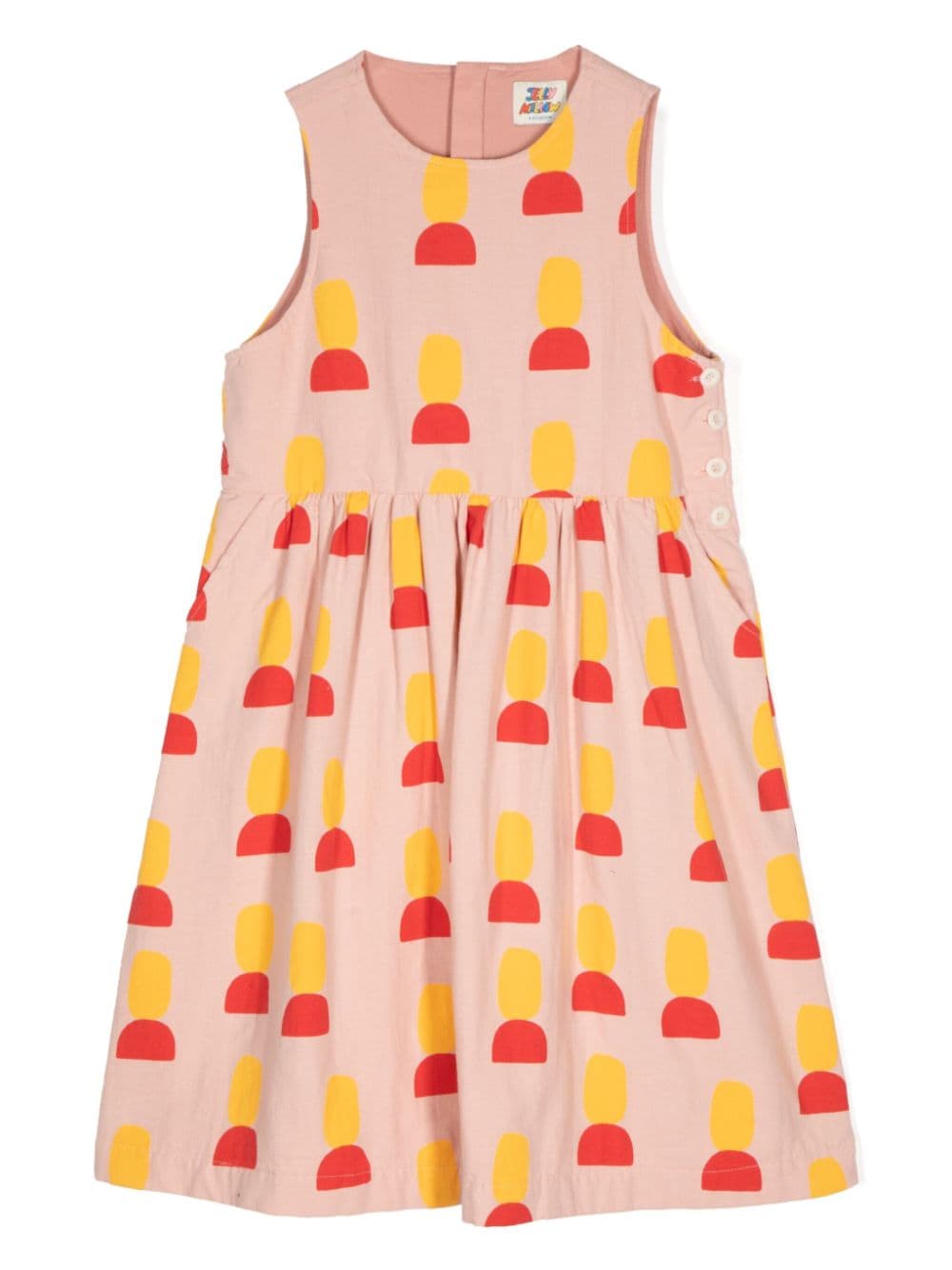 JELLYMALLOW polka-dots sleeveless dress - Pink von JELLYMALLOW