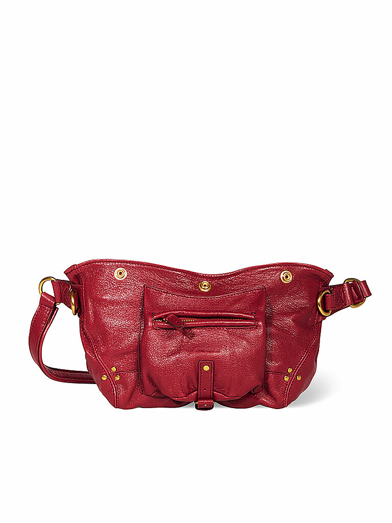 JEROME DREYFUSS Ledertasche - Gürteltasche BILLY BANANE rot von JEROME DREYFUSS