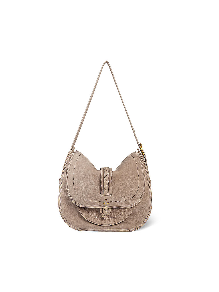 JEROME DREYFUSS Ledertasche - Hobo MARIO  hellgrau von JEROME DREYFUSS