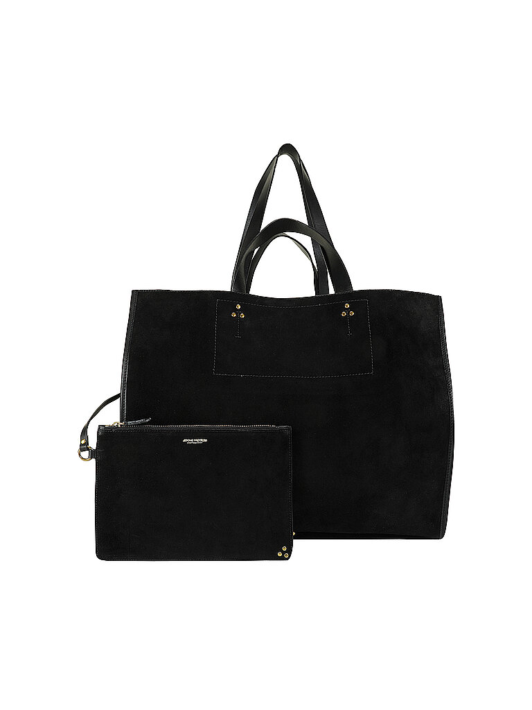 JEROME DREYFUSS Ledertasche - Shopper LEON L schwarz von JEROME DREYFUSS