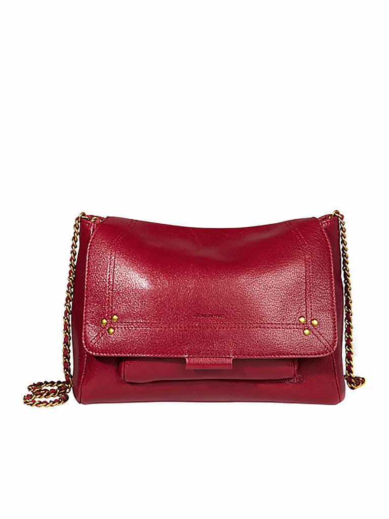 JEROME DREYFUSS Ledertasche - Umhängetasche LULU Medium rot von JEROME DREYFUSS