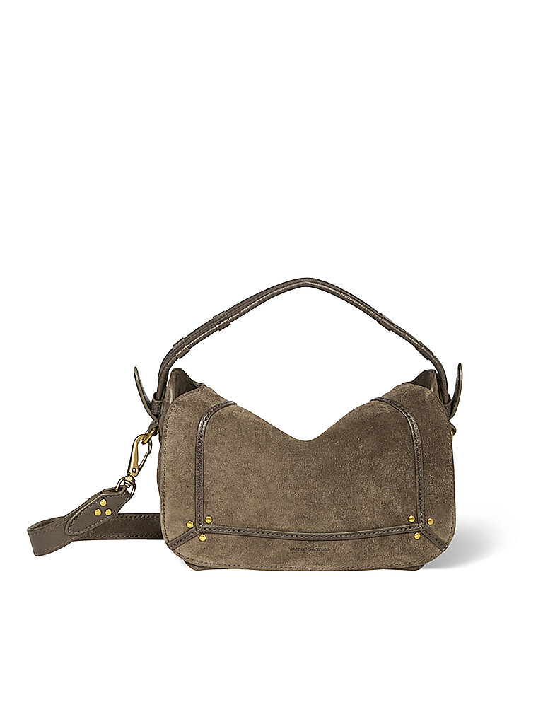 JEROME DREYFUSS Ledertasche - Umhängetasche PEPITO Small olive von JEROME DREYFUSS