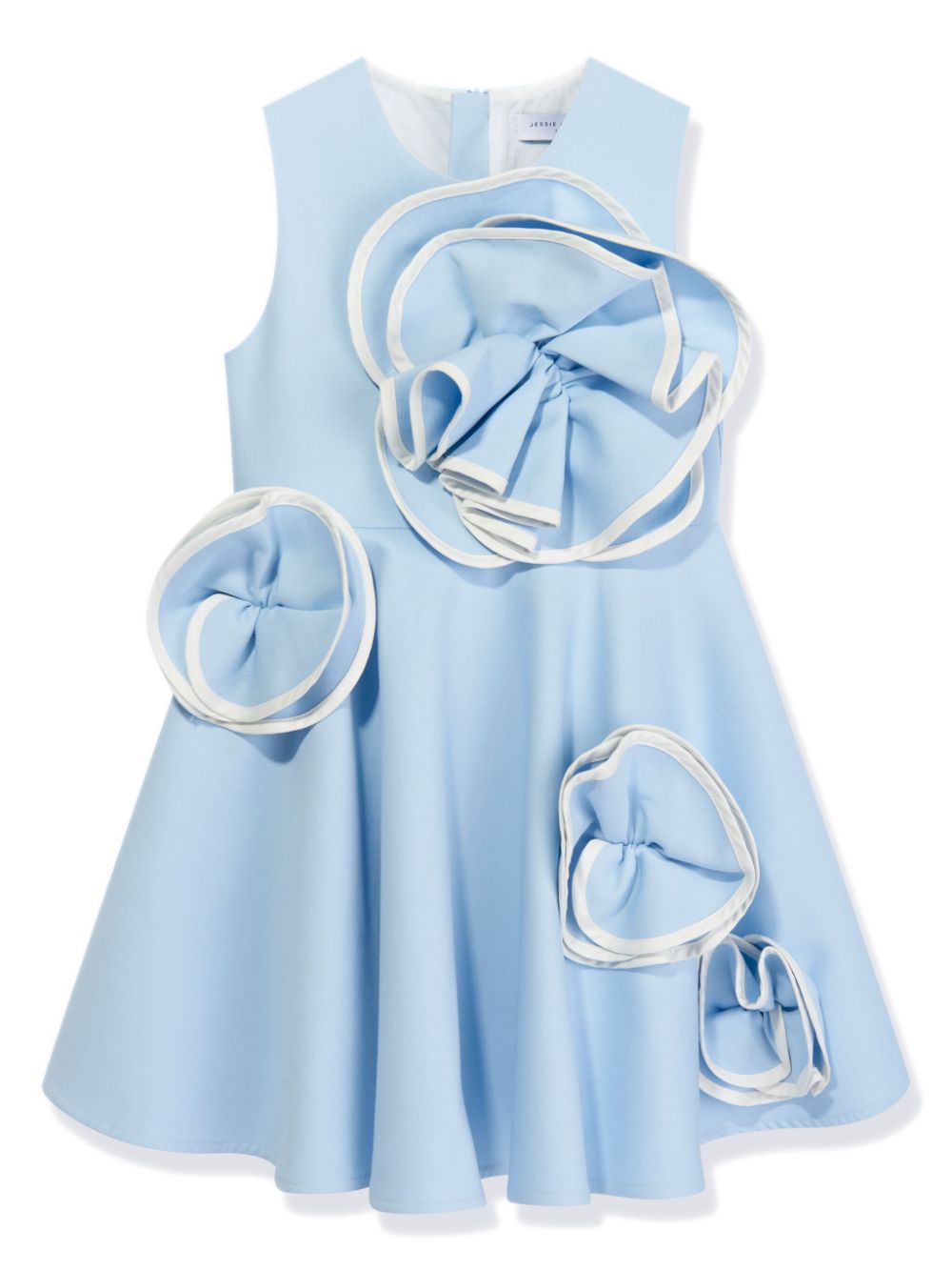 JESSIE AND JAMES Jacqueline appliqué dress - Blue von JESSIE AND JAMES