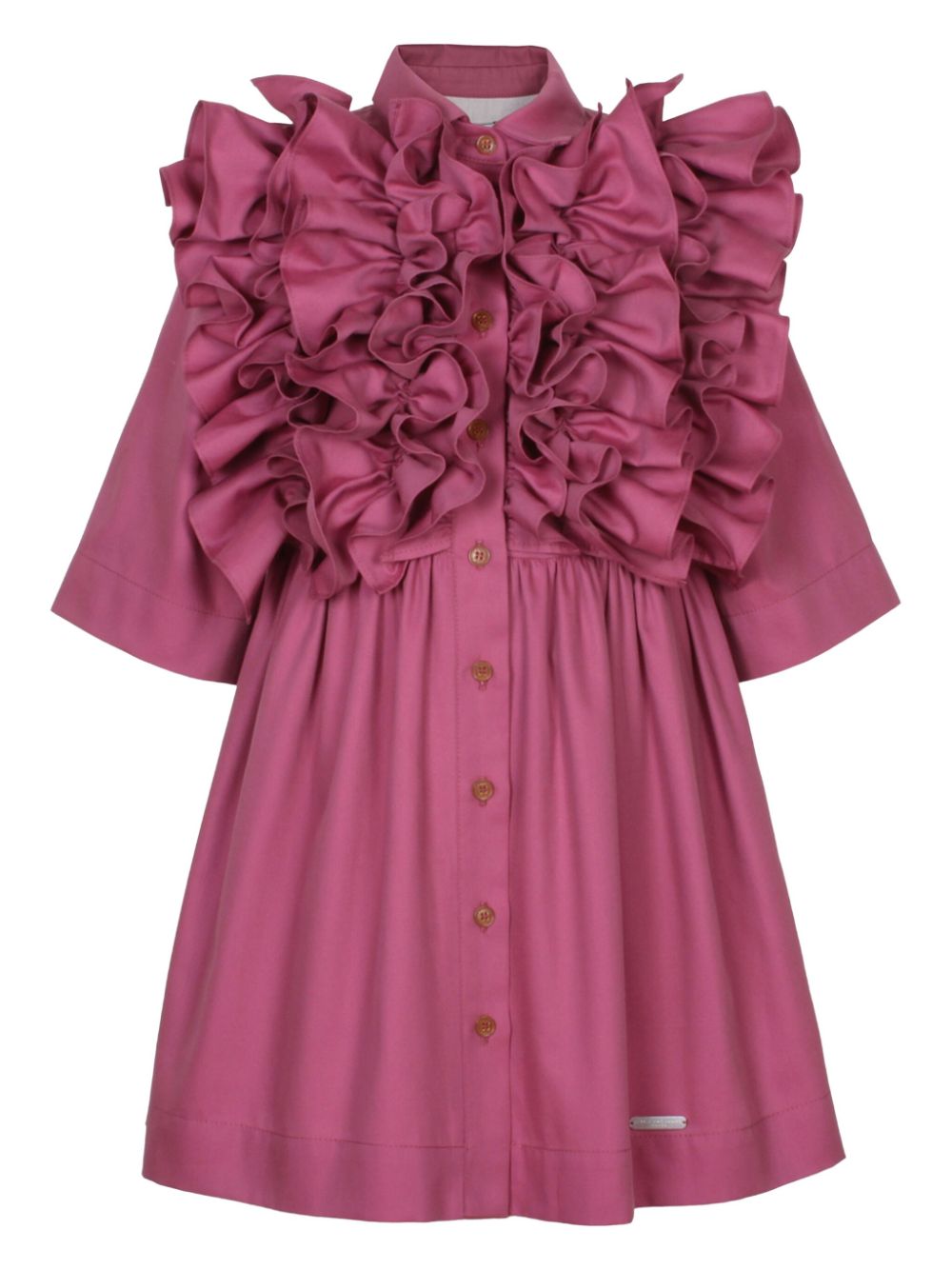 JESSIE AND JAMES Ripple cotton dress - Purple von JESSIE AND JAMES