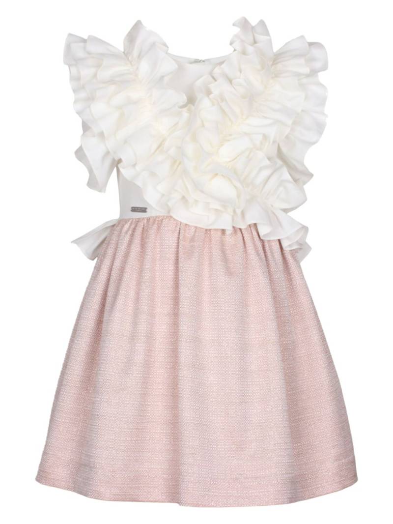 JESSIE AND JAMES ruffle cotton dress - Pink von JESSIE AND JAMES