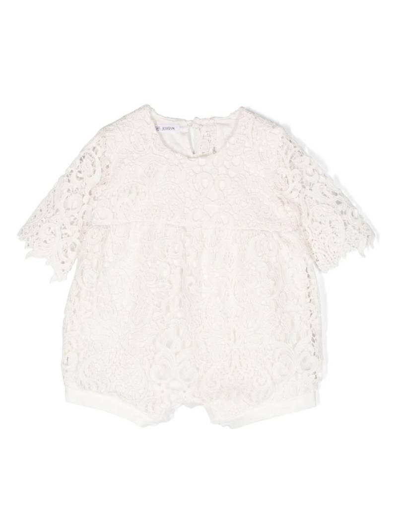 JESURUM BABY broderie-anglaise cotton shortie - White von JESURUM BABY