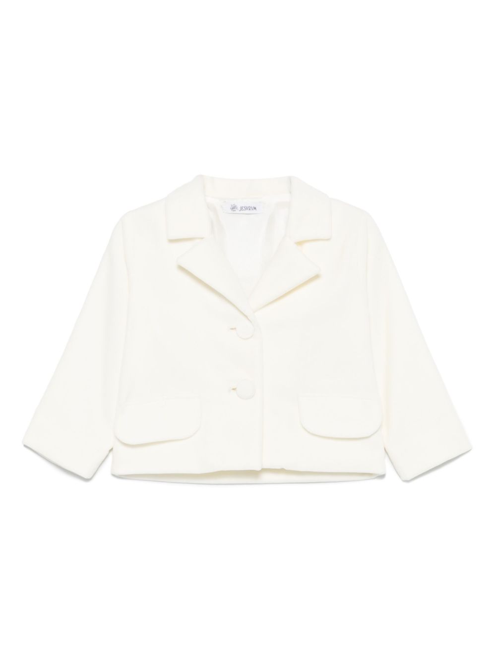 JESURUM BABY cotton jacket - White von JESURUM BABY