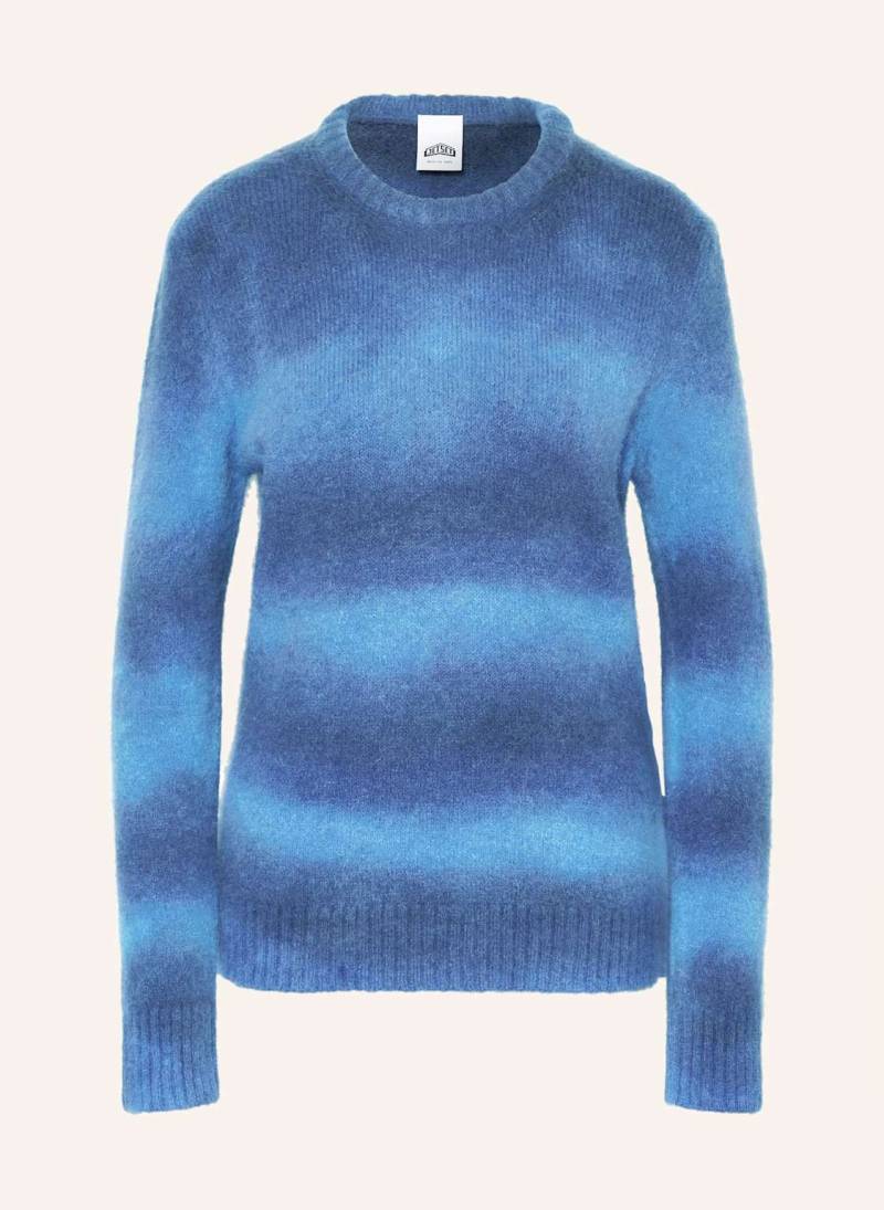 Jet Set Alpaka-Pullover Karl blau von JET SET