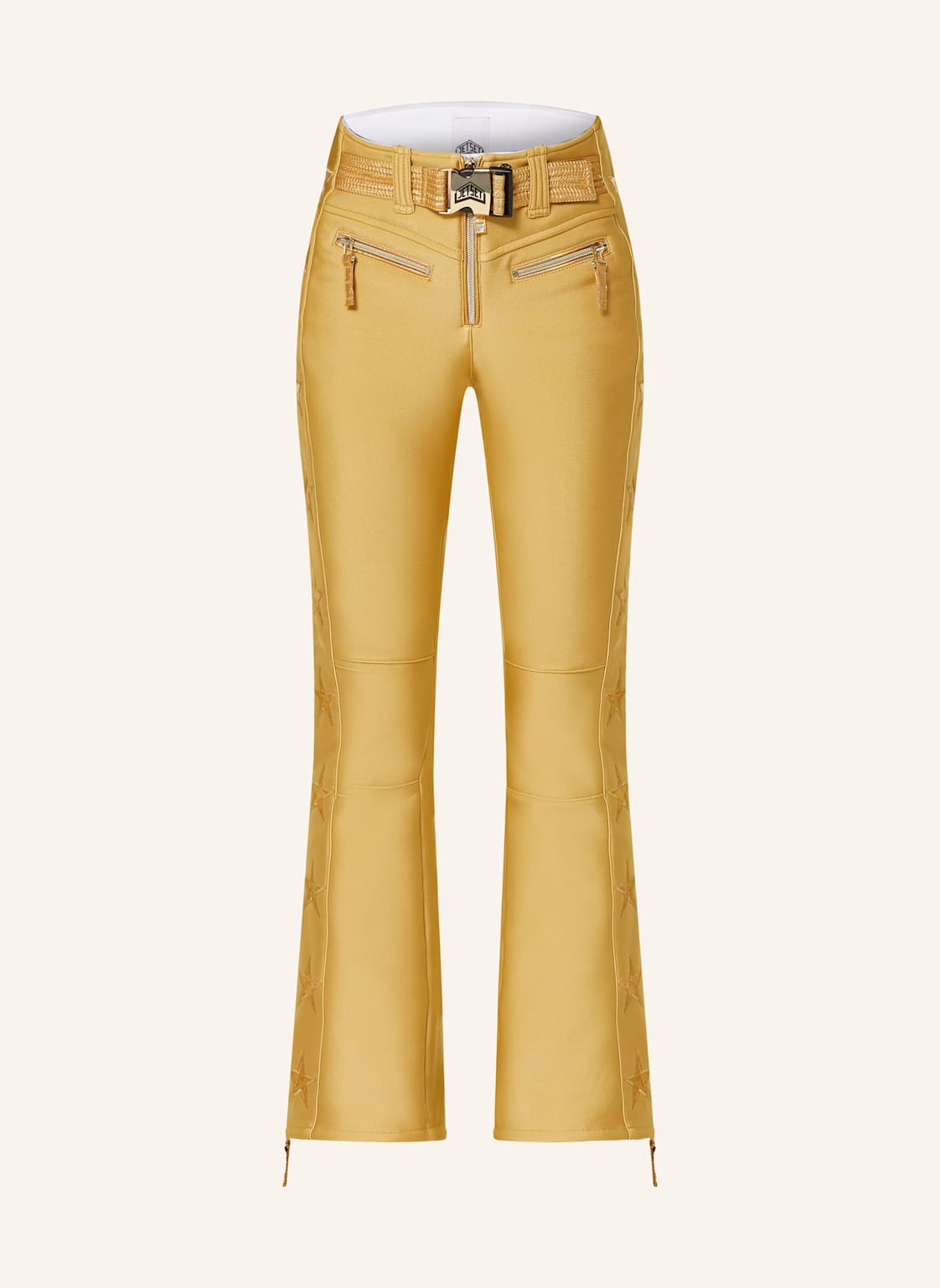 Jet Set Softshell-Skihose Tiby gold von JET SET