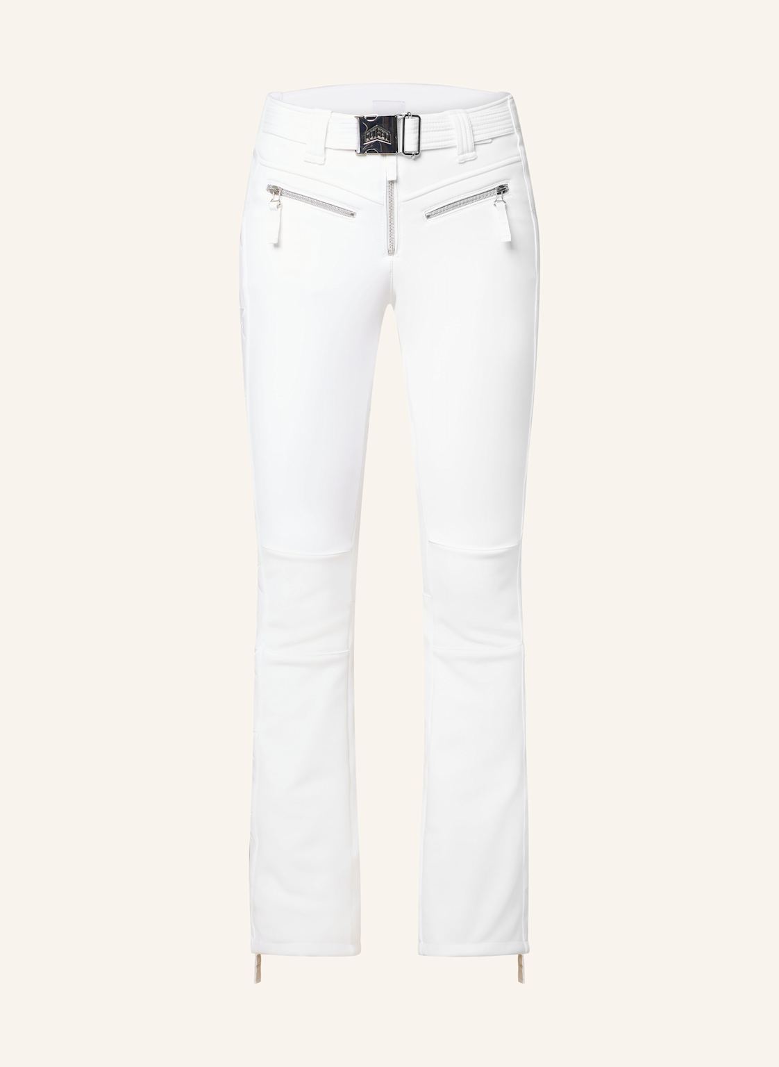 Jet Set Softshell-Skihose Tiby weiss von JET SET