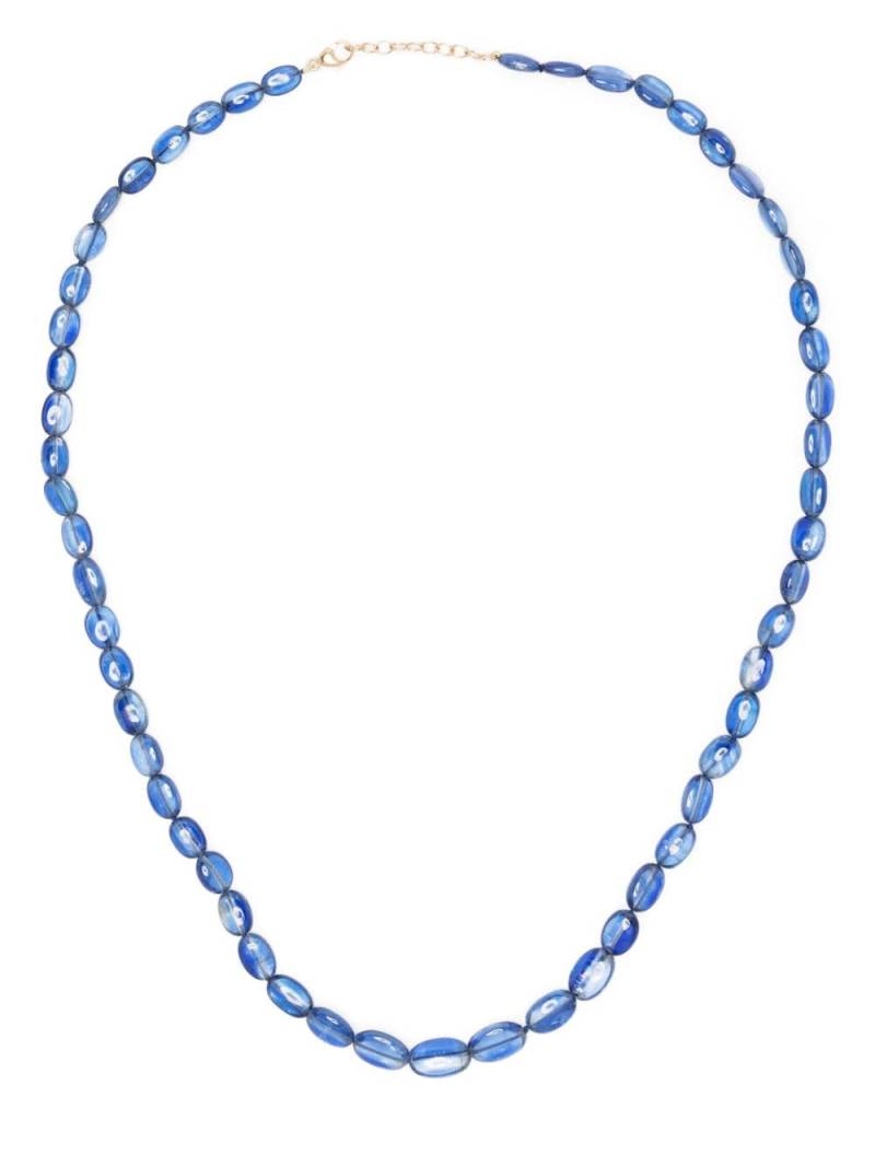 JIA JIA 14kt yellow gold Arizona kyanite necklace - Blue von JIA JIA