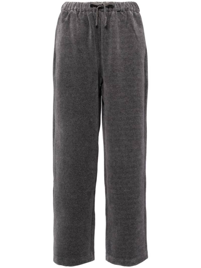 JNBY Waffle loose casual trousers - Grey von JNBY