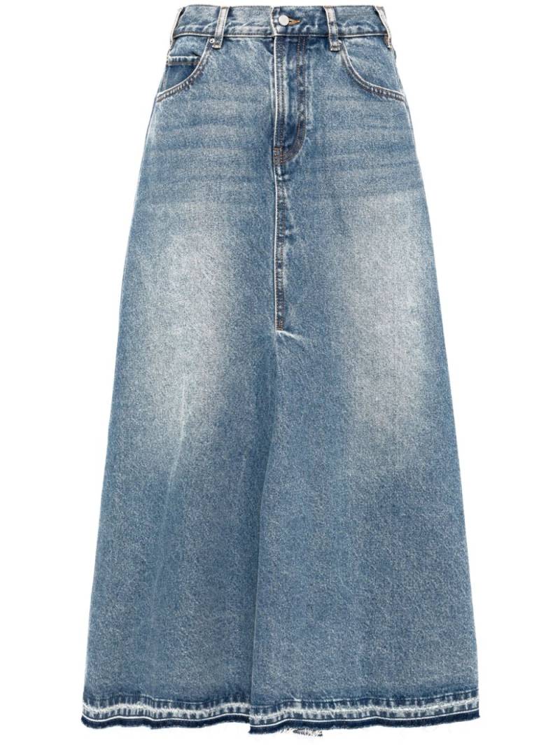 JNBY a-shaped denim skirt - Blue von JNBY