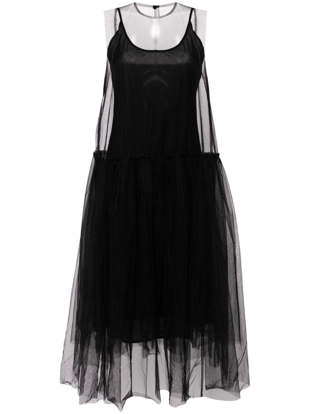 JNBY a-shaped sleeveless dress - Black von JNBY