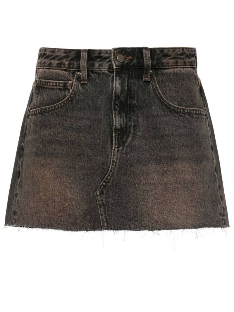 JNBY a-type denim skirt - Black von JNBY