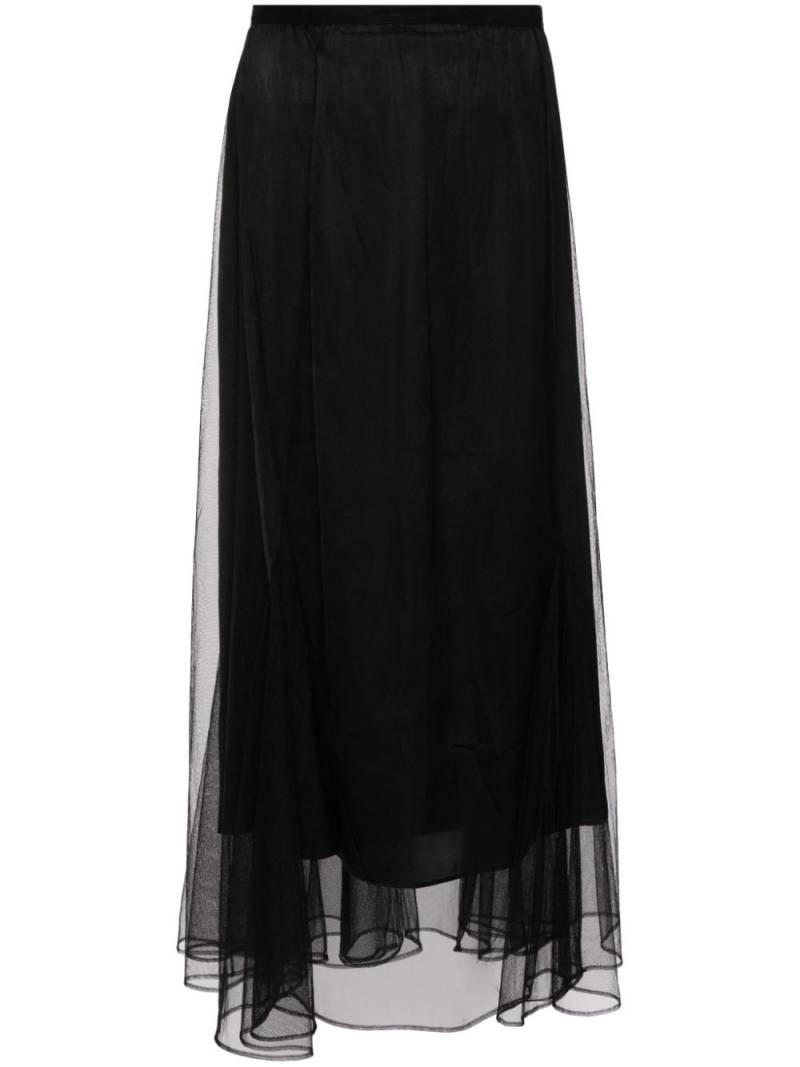 JNBY a-type gauze skirt - Black von JNBY