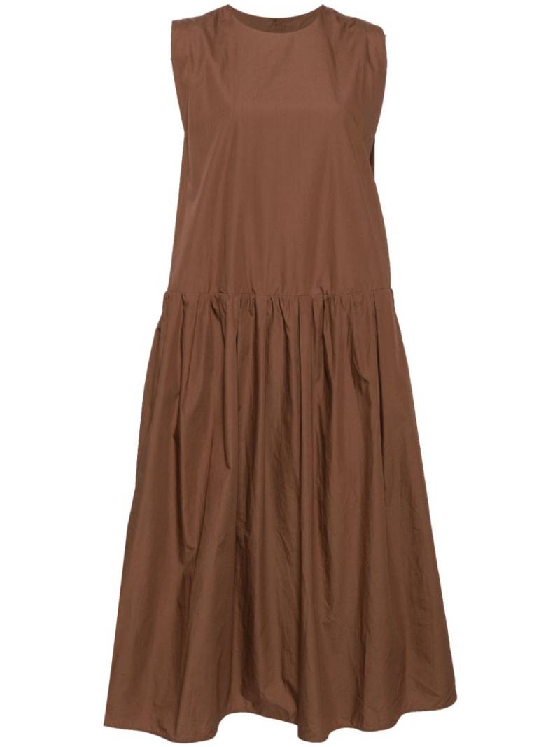 JNBY a-type sleeveless dress - Brown von JNBY