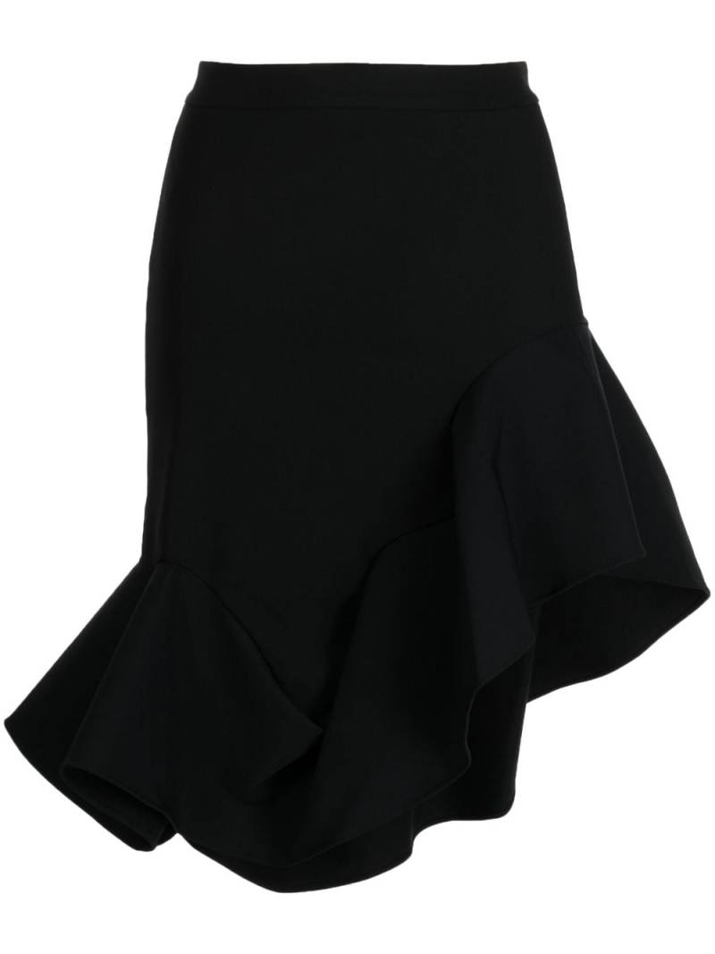 JNBY asymmetric midi skirt - Black von JNBY