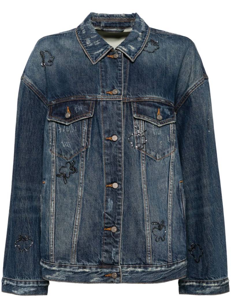 JNBY beaded denim jacket - Blue von JNBY