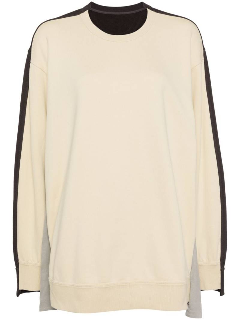 JNBY contrasting cotton sweatshirt - Brown von JNBY