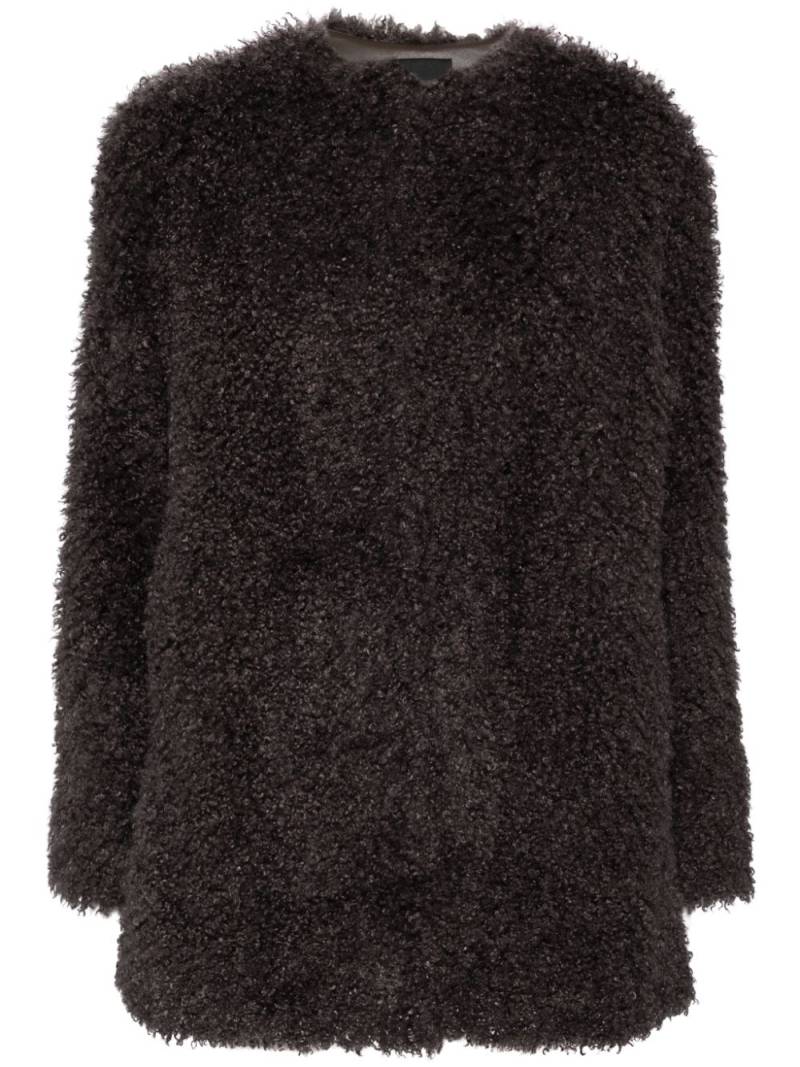 JNBY faux fur coat - Grey von JNBY