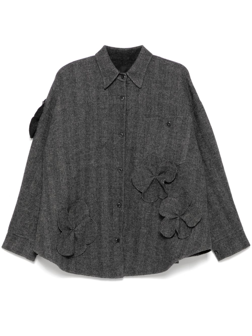 JNBY flower-detailing jacket - Grey von JNBY