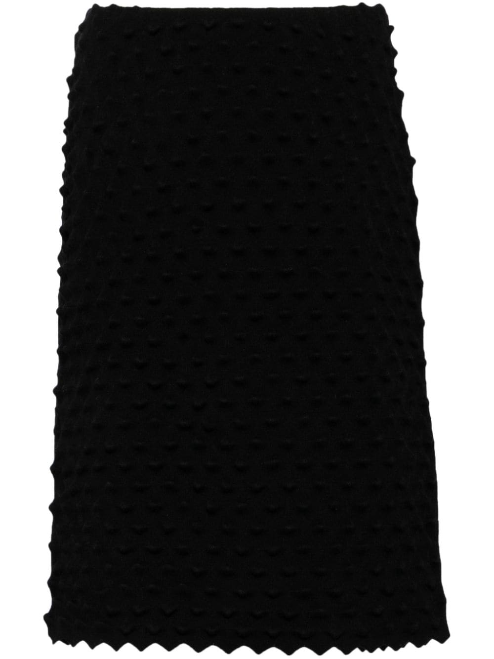 JNBY h-shaped mid length skirt - Black von JNBY