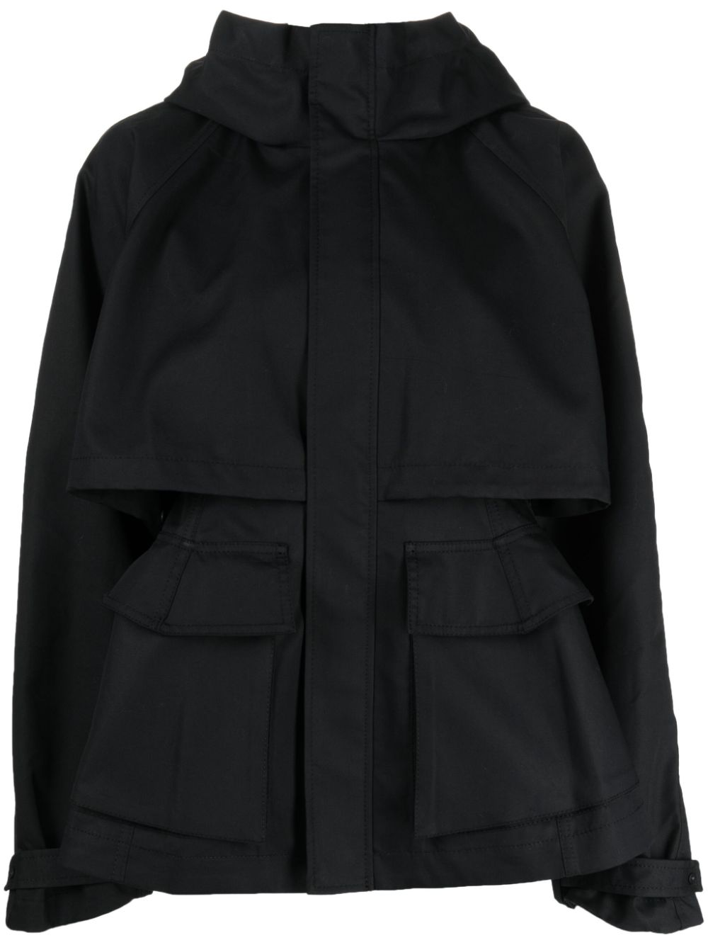 JNBY hooded flap pockets jacket - Black von JNBY