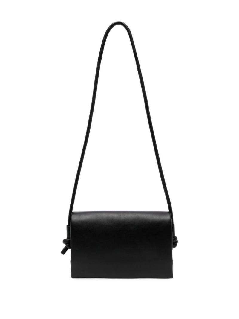 JNBY leather shoulder bag - Black von JNBY