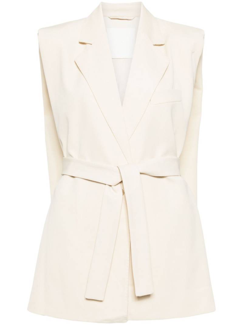 JNBY oversized sleeveless blazer - Neutrals von JNBY