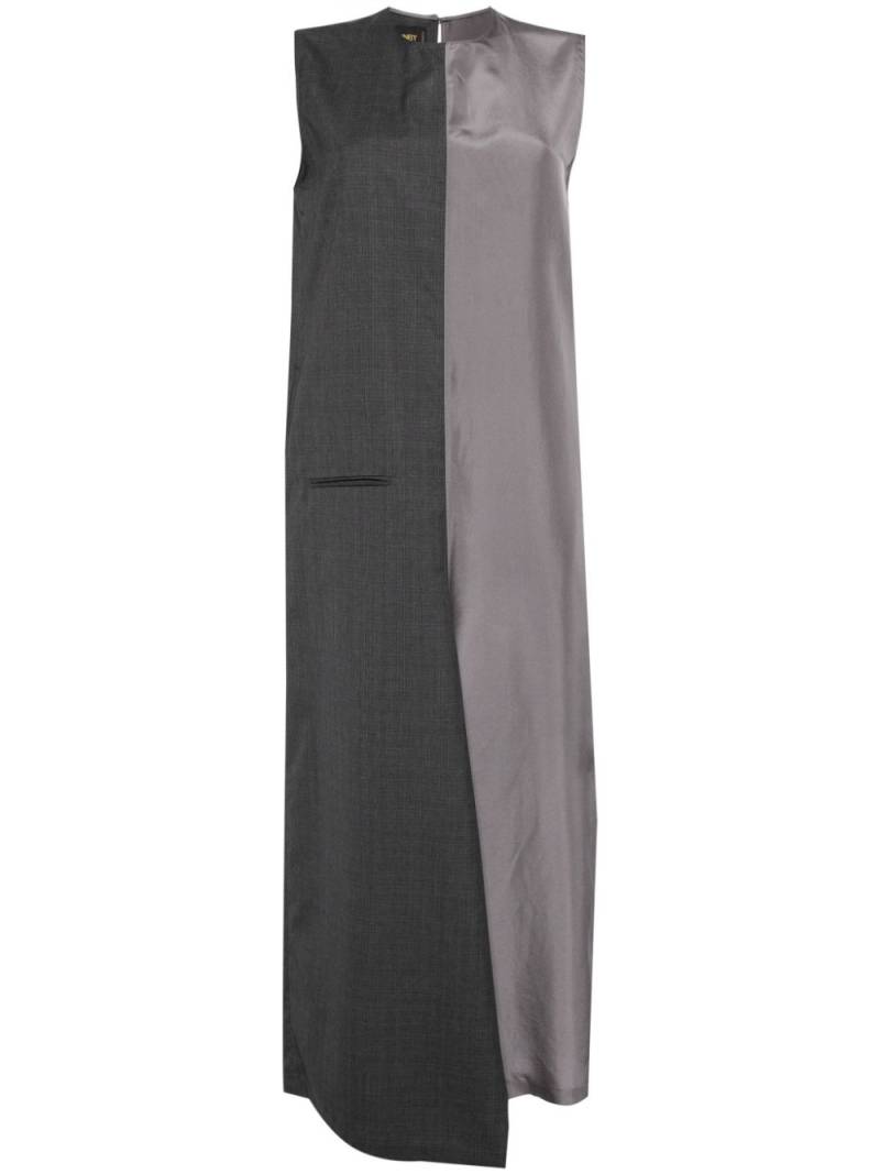 JNBY panelled sleeveless maxi dress - Grey von JNBY