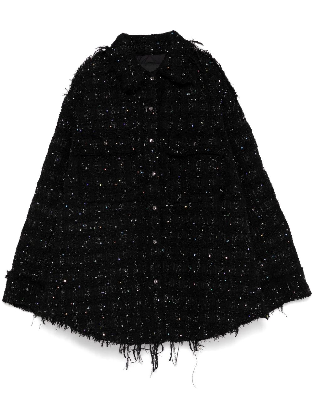 JNBY sequin tweed jacket - Black von JNBY