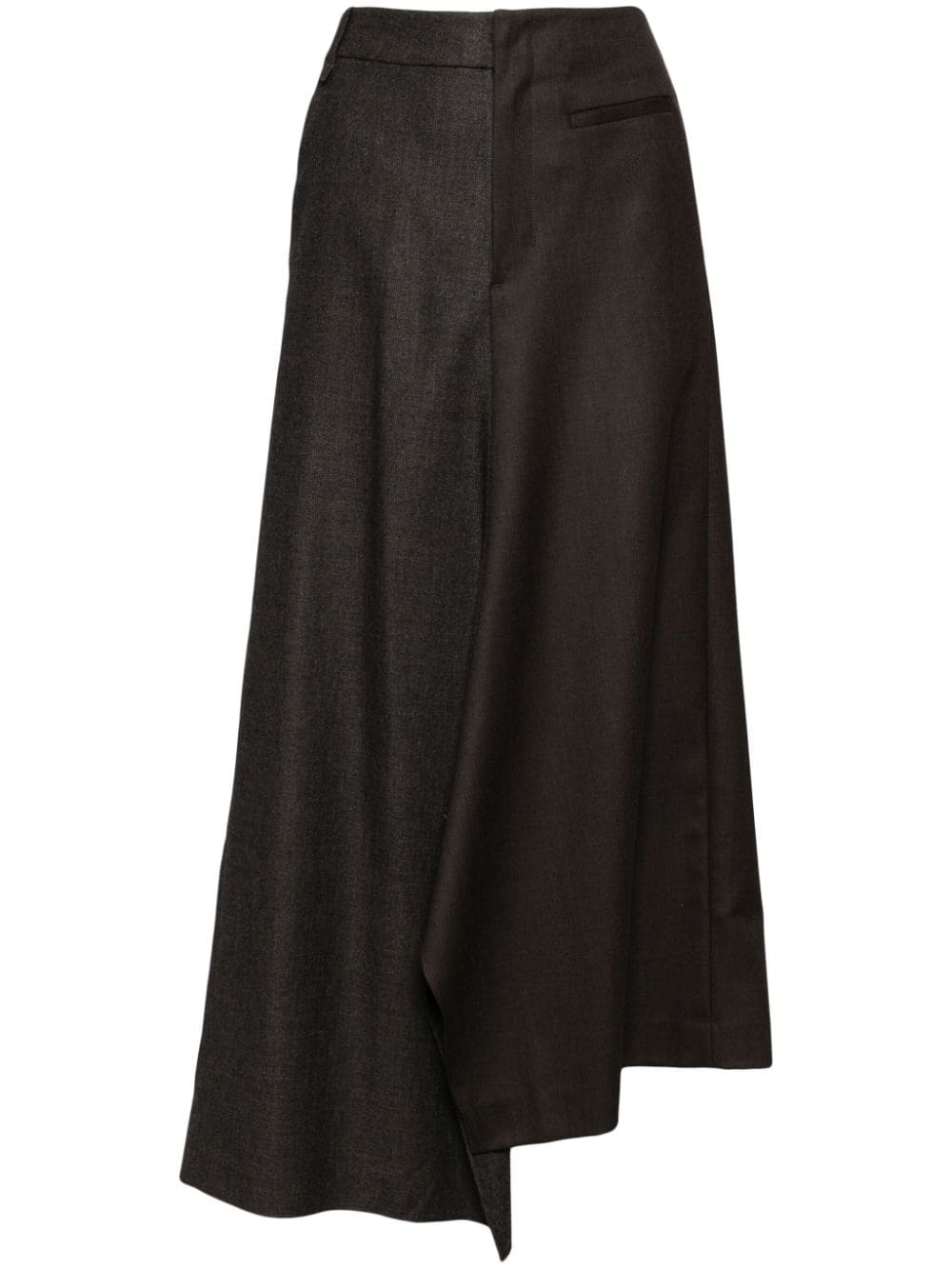 JNBY spliced skirt - Brown von JNBY