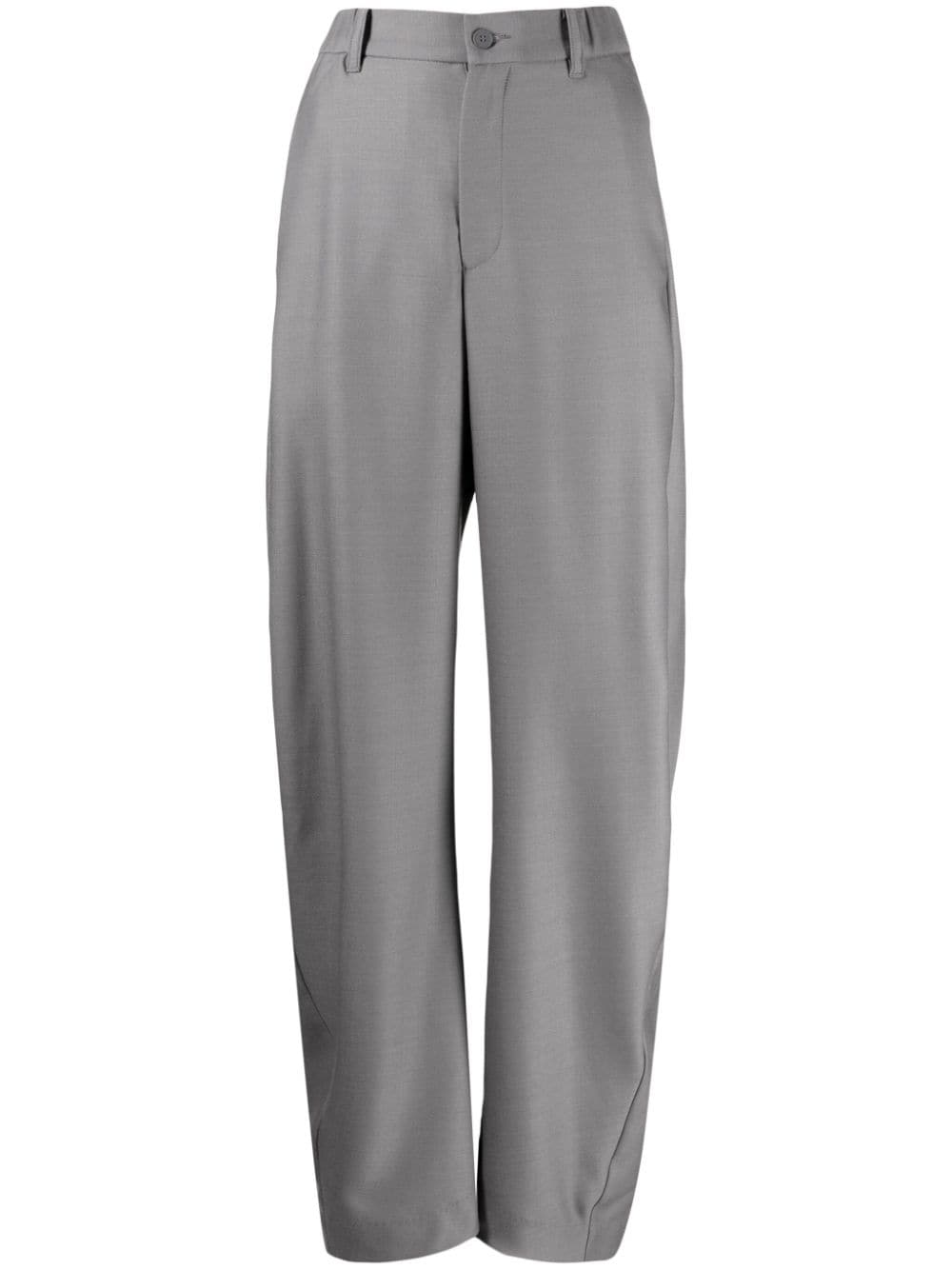 JNBY straight-leg wool trousers - Grey von JNBY