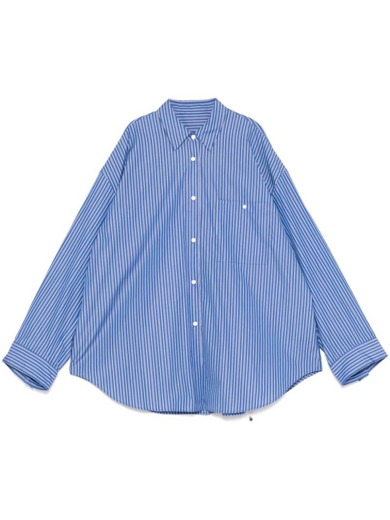 JNBY striped long-sleeved shirt - Blue von JNBY