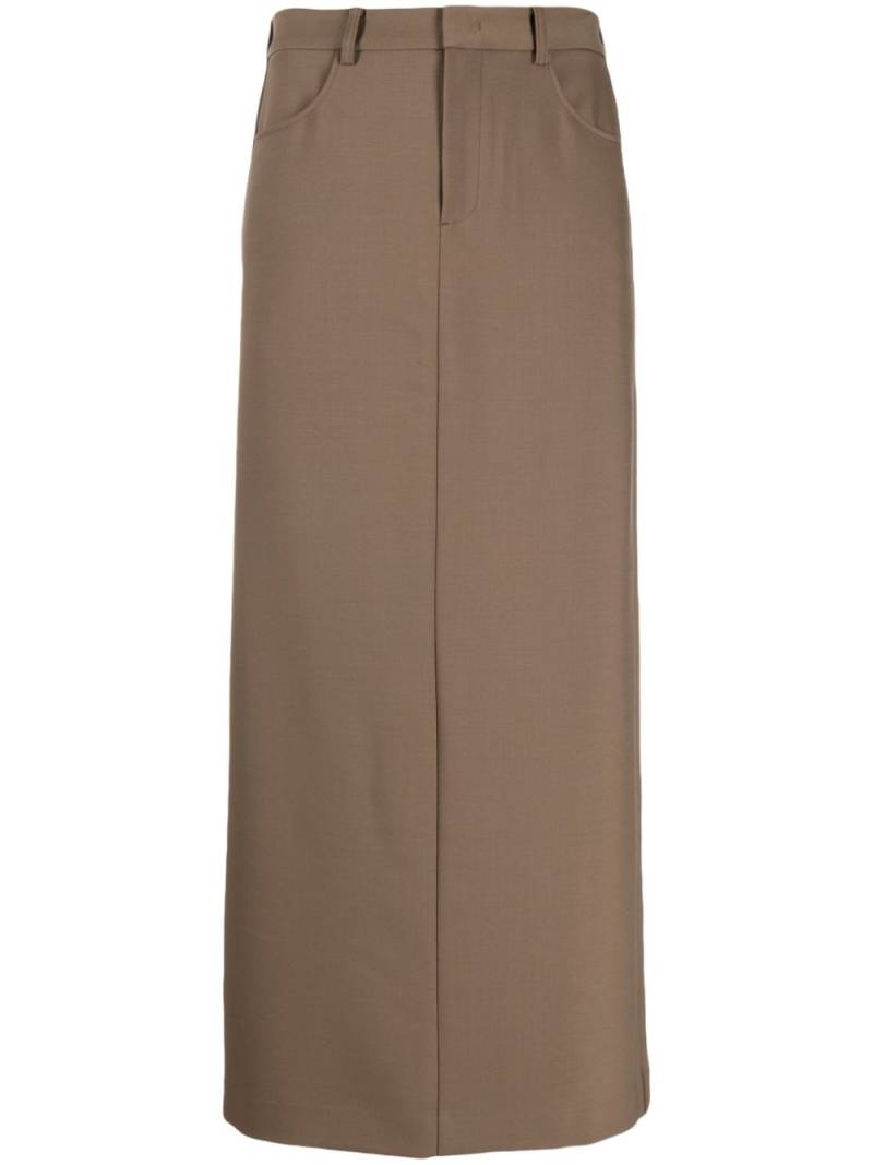 JNBY tailored full-length skirt - Brown von JNBY