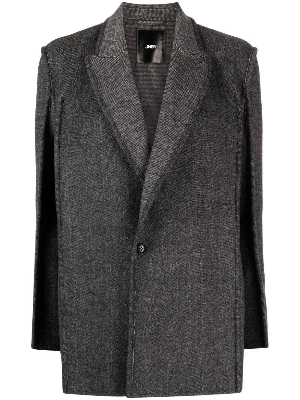 JNBY textured wool-blend blazer - Grey von JNBY
