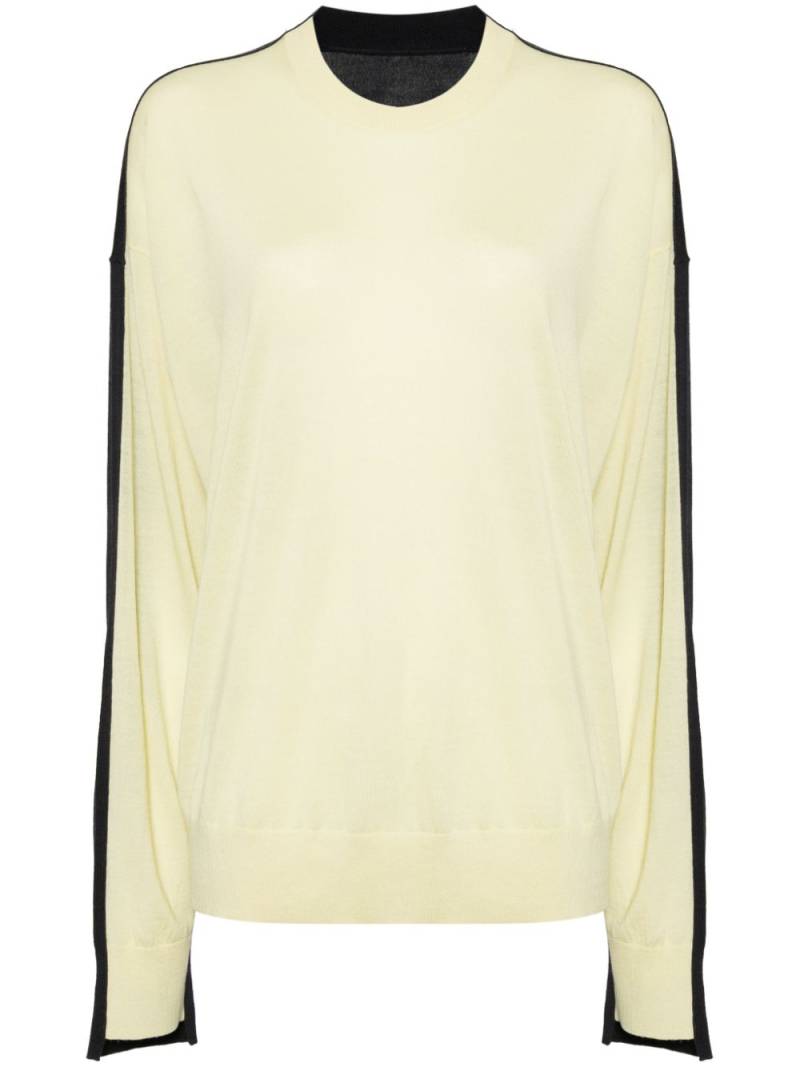 JNBY two-tone wool jumper - Yellow von JNBY