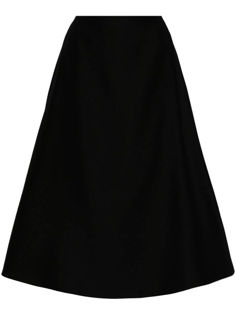 JNBY wool-blend A-line midi skirt - Black von JNBY