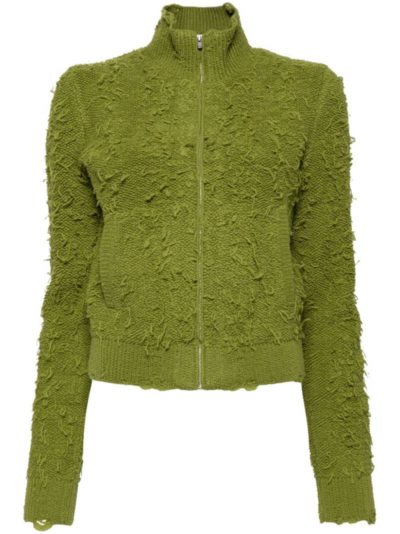 JNBY zip-up cardigan - Green von JNBY