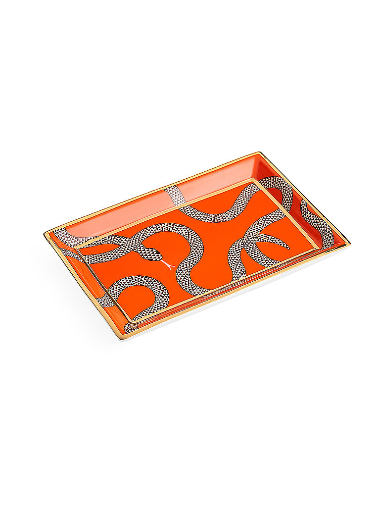 JONATHAN ADLER Schale Rechteckig 17,7x12cm EDEN Orange orange von JONATHAN ADLER