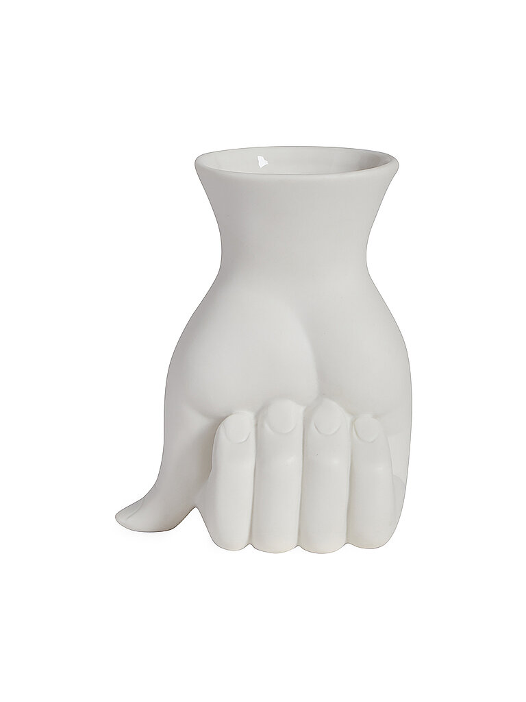 JONATHAN ADLER Vase MARCEL 12x15cm white weiss von JONATHAN ADLER