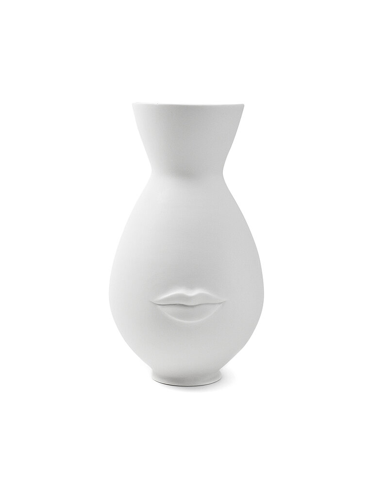 JONATHAN ADLER Vase MR. & MRS. 28cm Weiss weiss von JONATHAN ADLER