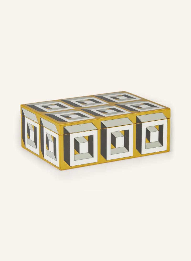 Jonathan Adler Aufbewahrungsbox Arcade gelb von JONATHAN ADLER