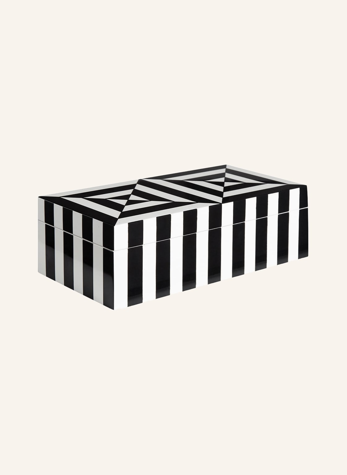 Jonathan Adler Aufbewahrungsbox Op Art Small schwarz Jonathan Adler Aufbewahrungsbox Op Art Small schwarz von JONATHAN ADLER