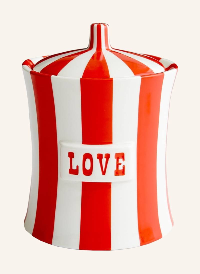 Jonathan Adler Aufbewahrungsdose Vice Love rot von JONATHAN ADLER