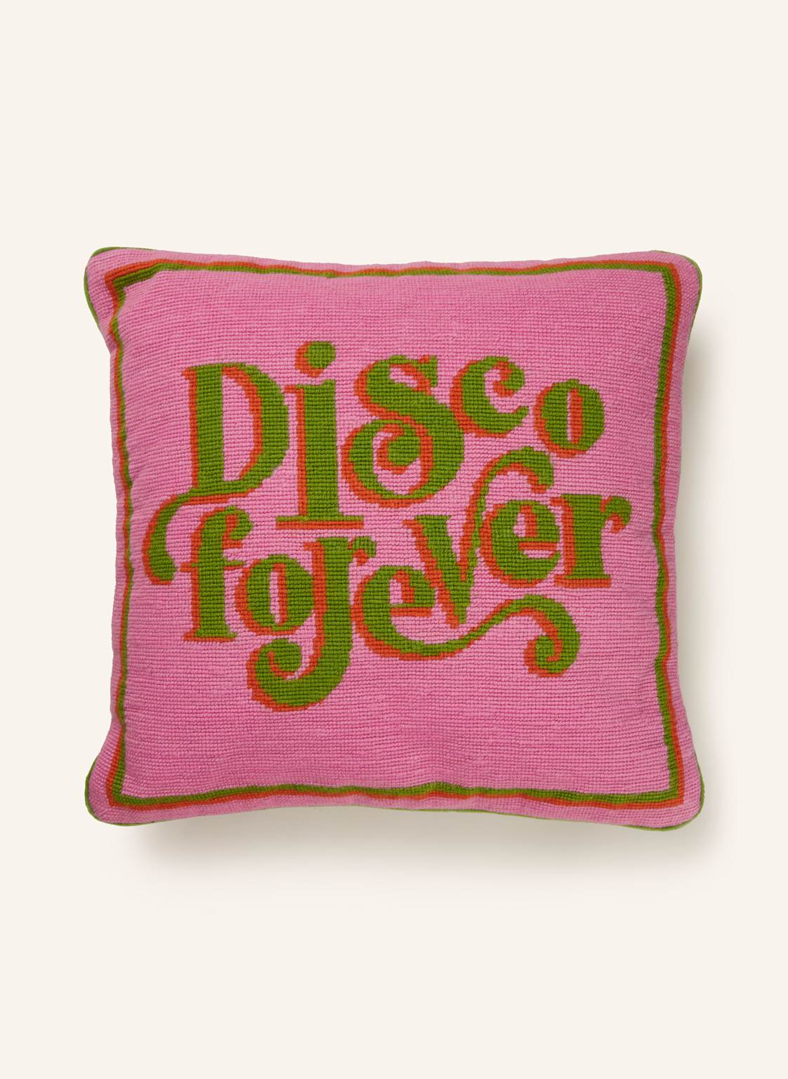 Jonathan Adler Dekokissen Disco Forever pink von JONATHAN ADLER