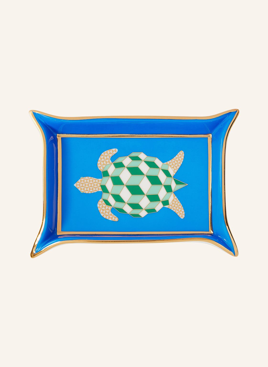 Jonathan Adler Schale Turtle blau von JONATHAN ADLER